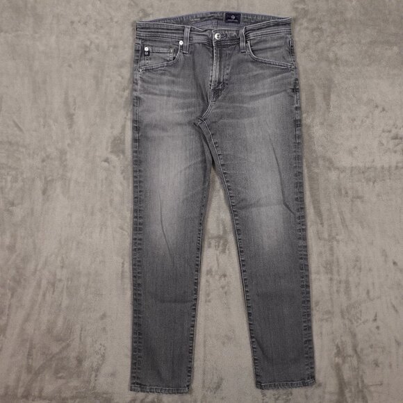 AG Adriano Goldschmied Men's Slim Jeans in Gray - Picture 1 of 13